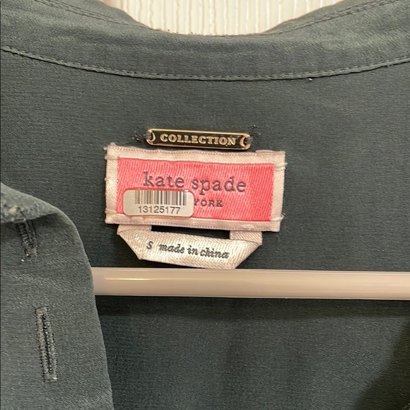 Kate Spade Silk Button-Up Long Sleeve Blouse - Picture 2 of 6